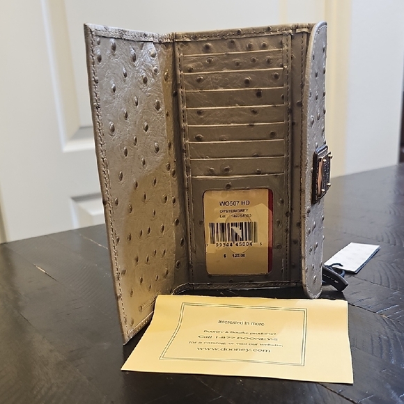 Dooney & Bourke Textured Tan Wallet - Picture 6 of 6